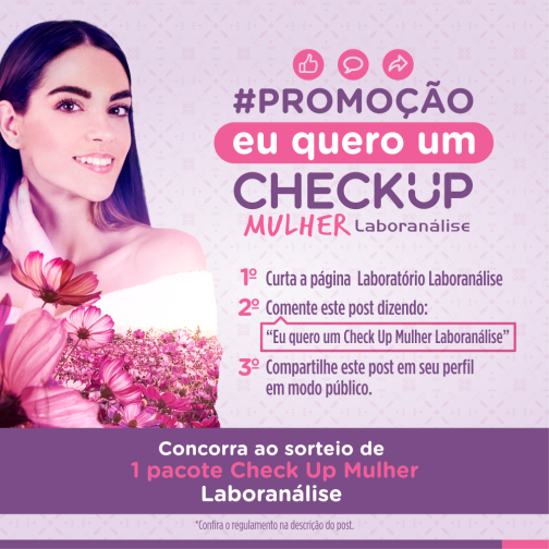 Posts_PROMOÇÃO CHECK UP MULHER_Laboranalise SITE